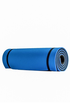 Pilatesmatte Yogamatte Fitness Trainingsmatte Blau Schwarz - 7