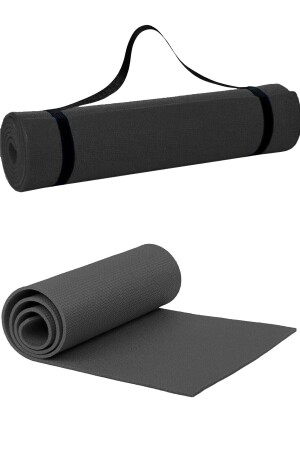 Pilatesmatte, Yogamatte, Pilatesmatte mit Tragegurt, Pilatesmatte, Yogamatte, 6 mm, Spezialfüllung - 1