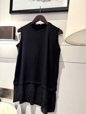 Piliseli İçlik - Siyah - Duendeca