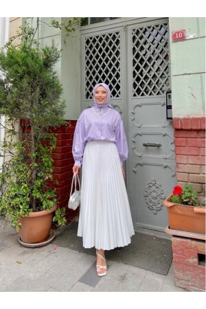 PİLİSELİ TESETTÜR ETEK - Trend Marfa