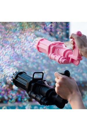 أسلحة صنع الفقاعة من الفقاعة من الألعاب من الفقاعة من الفقاعة من البطارية MNZ + السائل من الفقاعة - Overmax