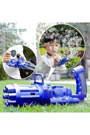 Pilli Köpüklü Oyuncak Köpük Makinesi Tabancası Bubble Machine -baloncuk Likitli HYD-6072391-2182 - Hyd 