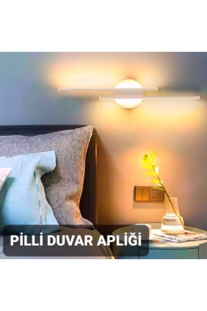 Pilli Şarjlı Led Duvar Apliği Gün Işığı Acil Aydınlatma Acil Işık TF1130 - 6