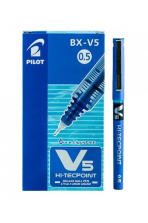 Pilot Tintenroller Nadelspitze V5 Blau (6 Stück) S23 - 1