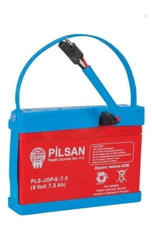Pilsan 6 Volt Batterie 7. 5 Ah Superior Performance Akku 2213 mit Kurzkabelanschluss - 1