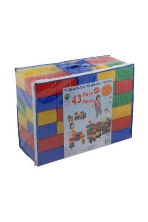 Pilsan Tuğla Blok Ve Araba Seti 03-251 03 251 - PİLSAN