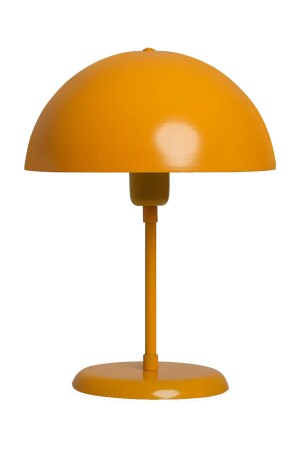 Pilz-Tischlampe, gelbe Tischleuchte, Arbeitszimmer, Arbeitszimmerlampe, Zuhause, Schlafzimmer, Nachttischlampe, BMM6805 - 3