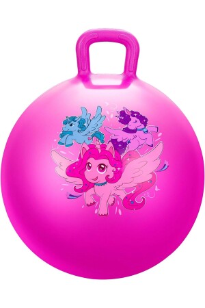 Pink Bounce Kangaroo Jumping Pilates Ball Kinder-Pilatesball 100 cm Durchmesser – 40 cm Höhe - 1