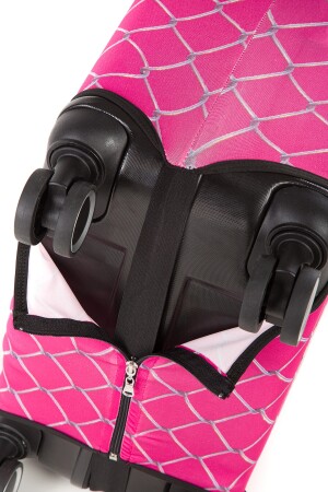 Pink Dog Cabin Size Gepäckabdeckung BAGZY-STYLE-CABIN-CASE - 5