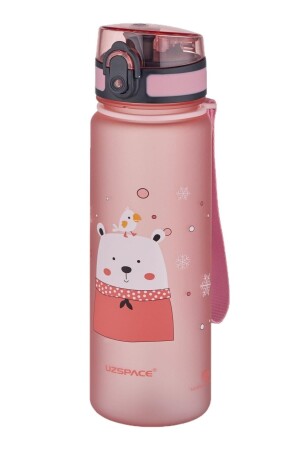 Pink Figured 500 ml Tritan Kinderwasserflasche 0,50 l Kunststoff FFCOLOR53026 - 2