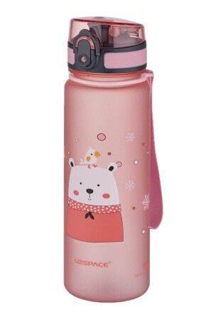 Pink Figured 500 ml Tritan Kinderwasserflasche 0,50 l Kunststoff FFCOLOR53026 - 1