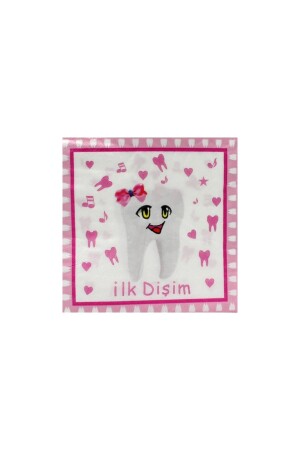 Pink First Tooth Wheat Girl Party-Set, Dekorationspaket für 16 Personen - 7