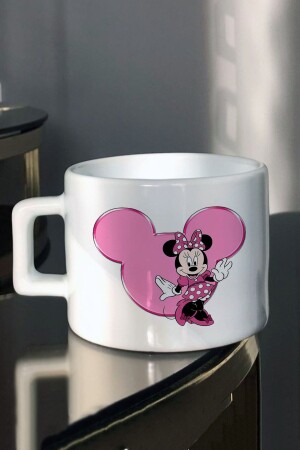 Pink Heart Minni Mause Bedruckter Tee-, Kaffee- und Milchbecher 6531201566 - 1