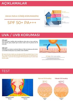 Pink Power Non-Sticky Spf50 Pa Uva/uvb Sonnencreme mit Adenosin 70 ml - 7