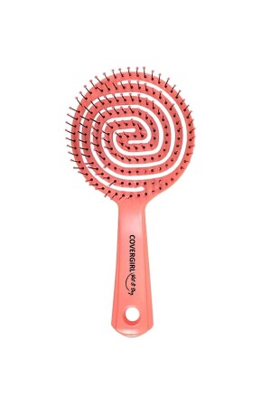 Pink Pro Dreidimensionale ovale Haarbürste 02 - 1