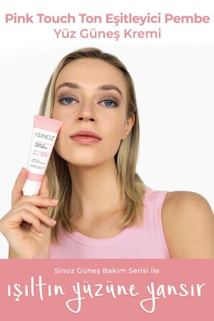 Pink Touch SPF 50 Skin Brightening Tone Equalizing Pink Face Sonnencreme 50 ml für alle Hauttypen - 4