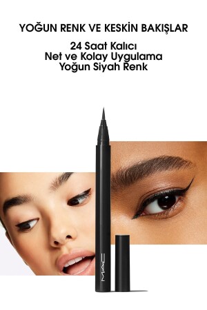 Pinselstrich 24-Stunden-Eyeliner – Brushblack 773602543878 - 1