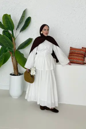 ريفا Pinterest سترة البيضاء - Nuuwears