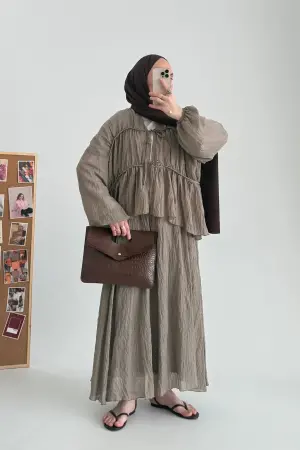 فلورا Pinterest سترة ملابس خاكي - Nuuwears