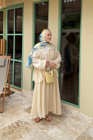 فلورا Pinterest سترة ملابس صفراء - Nuuwears