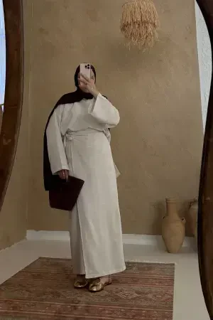 Pinterest Wickel-Leinenset Natur - Nuuwears