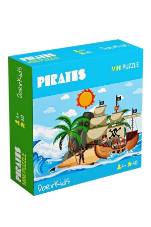 Piraten Minipuzzle 40 Teile Alter 4 - 1