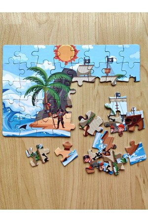 Piraten Minipuzzle 40 Teile Alter 4 - 4