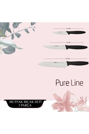 Pirge Pure Line Bıçak Seti 3 lü - 4