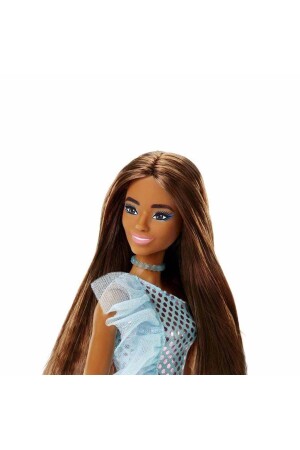 Pırıltılı Barbie - Mavi Pullu Elbise T000T7580-53998 - 3