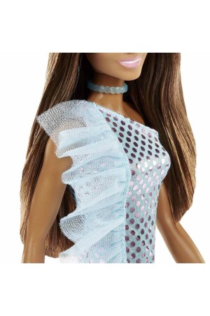 Pırıltılı Barbie - Mavi Pullu Elbise T000T7580-53998 - 4