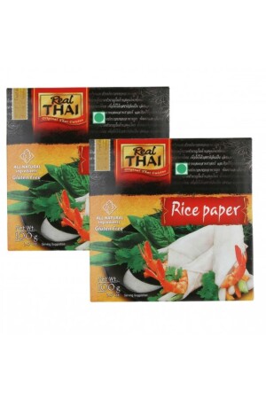 Rice Phyllo 2er Pack Reispapier 22 cm / 100 gr - Real Thai