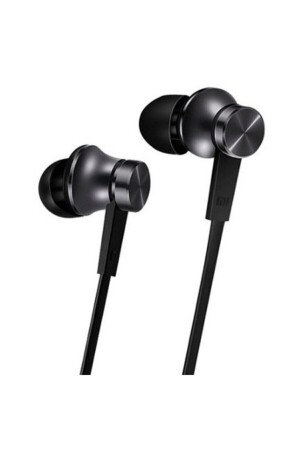 Piston Basic Edition Mikrofonlu Kulak İçi Kulaklık Siyah (Yassı Kablolu) ZBW4308GL - 1