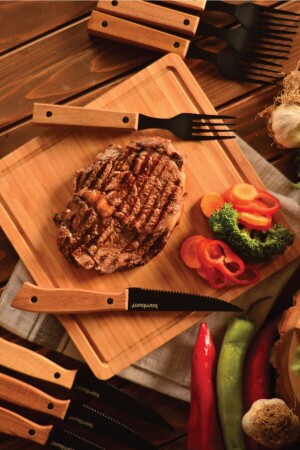 Pitera 8 Parça Steak Seti 4211471477 - 1