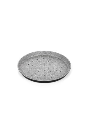 Pizzablech, perforiert, Granit, 24 cm – Iles Gurme 57224 - 1