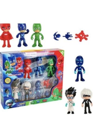 Pj Masks 10-teiliges Pijamaskeliler-Figuren-Spielzeugset - 4