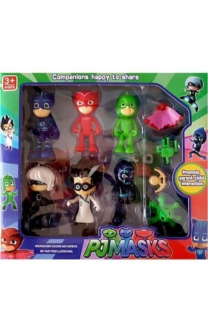 Pj Masks 10-teiliges Pijamaskeliler-Figuren-Spielzeugset masalavmpm34 - 2