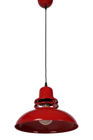 Plakette Pendelleuchte Kronleuchter Rot YL309 - 4