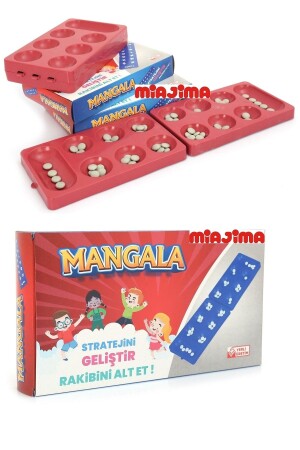 Plastic Mangala Game Mancala Strategisches Denk- und Intelligenzspiel - 1