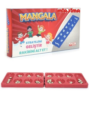 Plastic Mangala Game Mancala Strategisches Denk- und Intelligenzspiel - 3