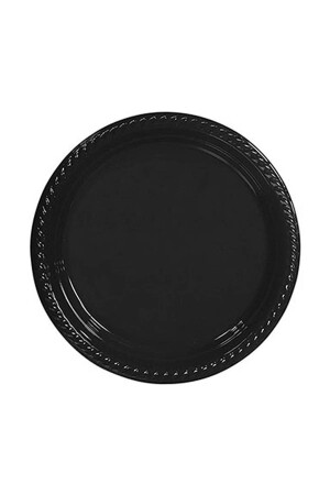 Plastik Tabak Siyah 22Cm 25Li - Genel Markalar