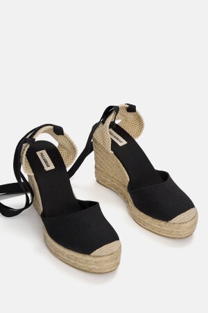 Platform dolgu topuk espadril - 1