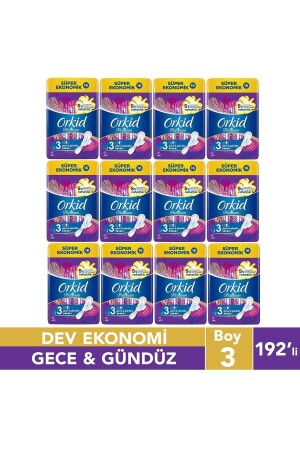 Platinum Hijyenik Ped Gündüz & Gece 192 Adet Anne Kız Paketi (64x3) - 1