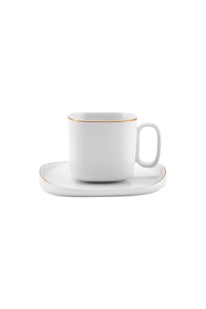 Plato Set mit 6 Kaffeetassen aus Porzellan, 90 ml, 153. 03. 06. 8327 - 7