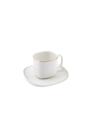 Plato Set mit 6 Kaffeetassen aus Porzellan, 90 ml, 153. 03. 06. 8327 - 8