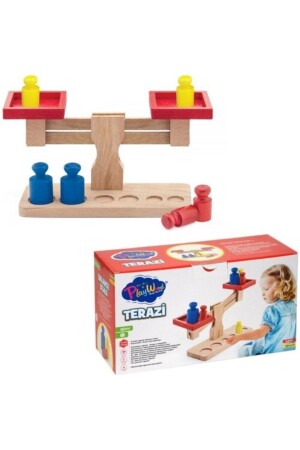 Play Wood Oyuncak Ahşap Terazi po8682130993135 - 2