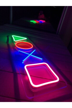 Playstation Tuş Takımı Neon Led - 4