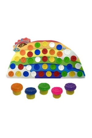 Playtoys Pongo Play Rainbow Spielknete 40 Stück - 1