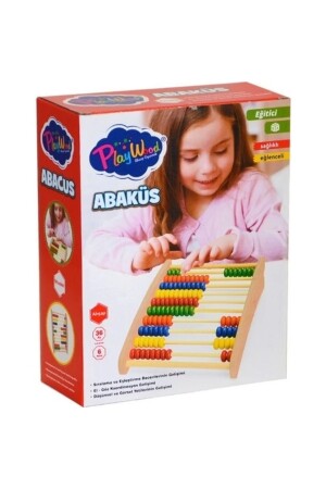 Playwood Lern-Abakus aus Holz TYC00310856765 - 5