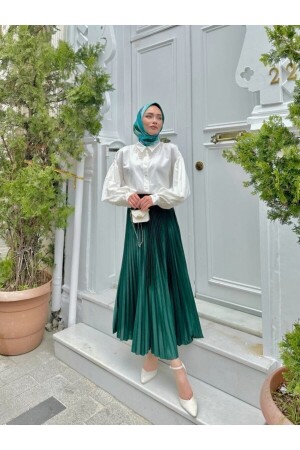 Plissierter Hijab-Rock - 1