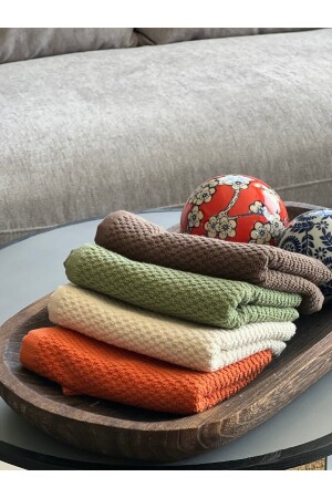 Plumehome Badezimmer-, Gäste-, Küchen- und Mitgift-Geschenkhandtuch-Set – 30 x 50 – 4er-Set - Plume Ceramic Home